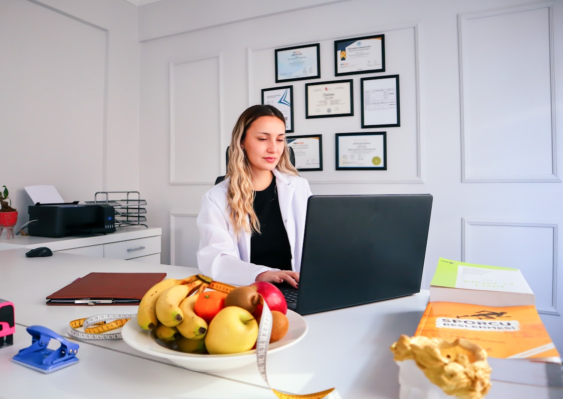 Nutricionista en consulta online